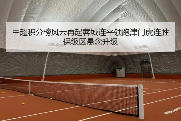 中超积分榜风云再起蓉城连平领跑津门虎连胜保级区悬念升级
